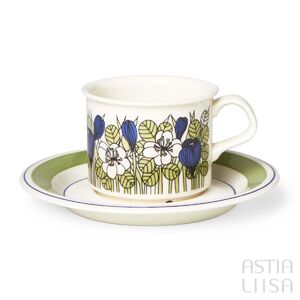 Arabia Krokus Värillinen Kahvikuppi 0,18 l, Vintage