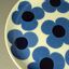 Arabia Aurinko Blue Plate 17 cm, Class 2, Detail